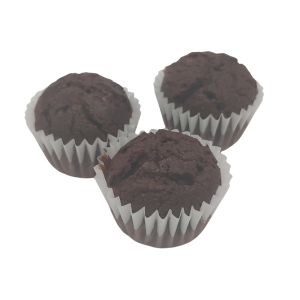 Mini magdalenas de chocolate - 12 und