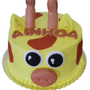 Tarta animales Jirafa