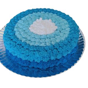 Tarta de nata de colores (a elegir)