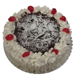 Tarta Selva negra de nata